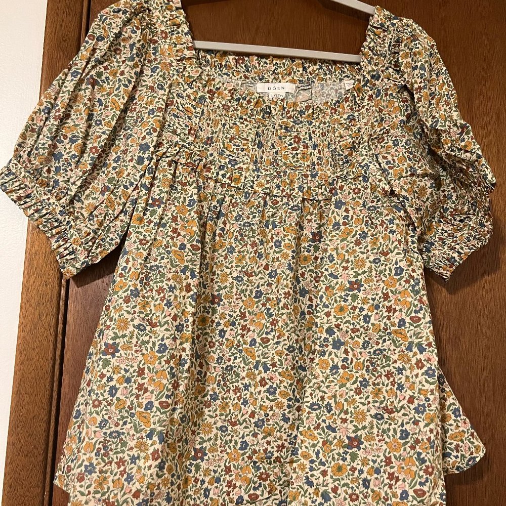 Doen Frances Top - Liberty Floral - Net-a-Porter Excl. - XL